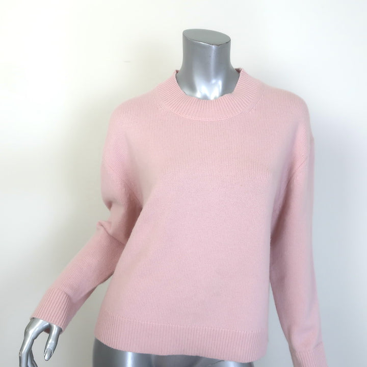 TWP Boy Cashmere Crewneck Sweater Baby Pink 