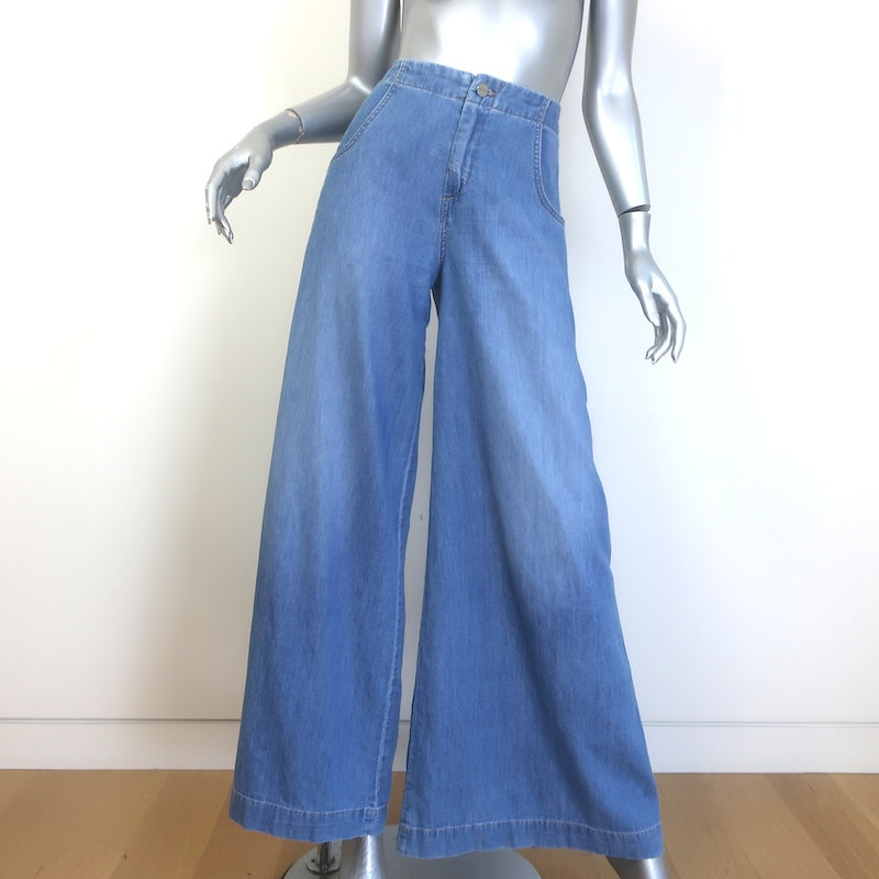 TWP Lulu Wide Leg Jeans