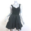 Tanya Taylor Josephina Tiered Mini Dress Black Cotton-Blend Size Medium