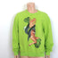 The Alchemist Embroidered Crewneck Sweatshirt Lime Green Size Large Unisex