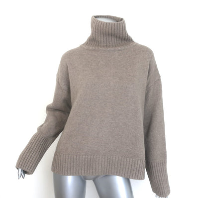 The Frankie Shop Open-Back Turtleneck Sweater 