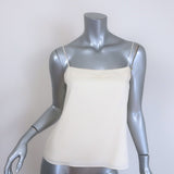 The Row Camisole Ivory Stretch Silk Size 4