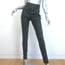 The Row Lakun High Waisted Leather Leggings Black Size 4