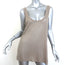 The Row Thomaston Scoop Neck Tank Top Beige Jersey Size Large