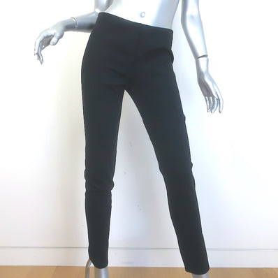The Row Woolworth Stretch Scuba Leggings Black