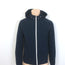 Theory Solomon Hooded Shell Jacket Navy Size Medium