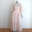 Thierry Colson Zoe Button-Up Floral Maxi Dress Orange/White Size Extra Small
