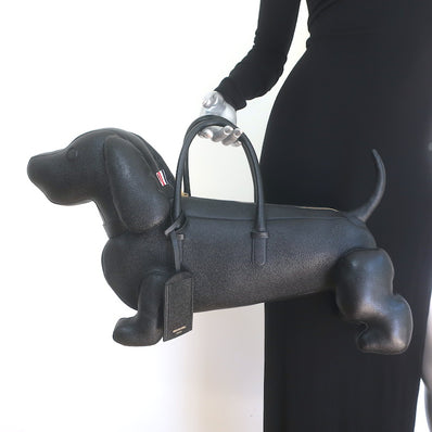 Thom Browne Hector Dog Bag Black 
