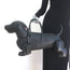 Thom Browne Hector Dog Bag Black Grained Leather