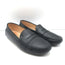 Tod's Gommino Driving Shoes Black Leather Size 39 Flat Penny Loafers