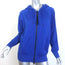 Tom Ford Technical Jersey Hooded Track Jacket Electric Blue Size Small