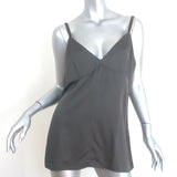 Toteme Crepe Cami Top Charcoal Size 40 V-Neck Tank Top