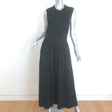 Toteme Sleeveless Cotton Tee Dress Black Jersey Size Medium