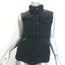 Trailwear by Penfield Leather-Yoke Down Puffer Vest Black Size Extra Small