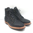 Truman Boot Co. Rough Out Lace-Up Ankle Boots Black Oiled Leather Size 9