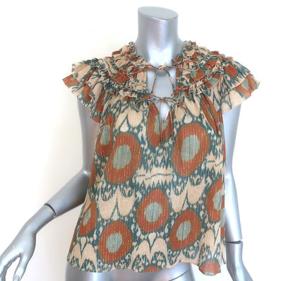 Ulla Johnson Cora Ruffled Top