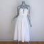 Ulla Johnson Emmaline Cutout Midi Halter Dress White Cotton Size 4 NEW