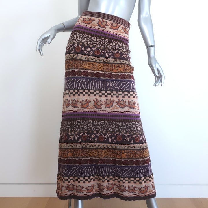 Ulla Johnson Helene Jacquard Knit Midi Skirt 