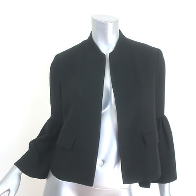 Ulla Johnson Mavis Bell Sleeve Jacket Black Size 2
