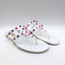 Valentino Rockstud Jelly Sandals White/Multicolor Size 38