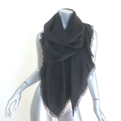 Valentino V Logo Signature Jacquard Shawl