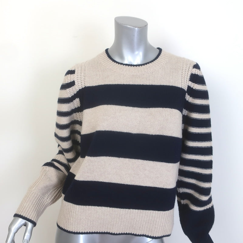 Vanessa Bruno Dipika Striped Crewneck Sweater