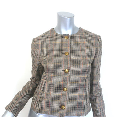 Veronica Beard Andrea Plaid Jacket 