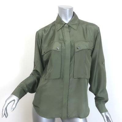 Veronica Beard Jada Button Down Blouse 