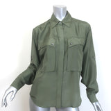 Veronica Beard Jada Button Down Blouse 