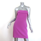 Veronica Beard Maire Strapless Mini Dress Bright Magenta Size 4 NEW