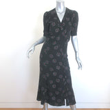 Veronica Beard Mika Short Sleeve Midi Dress 