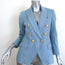 Veronica Beard Miller Denim Dickey Jacket Blue Size 2 Double Breasted Blazer