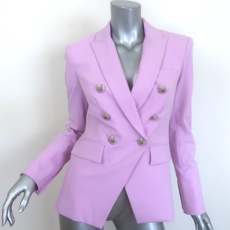 Veronica Beard Miller Dickey Jacket Barely Orchid Size 0