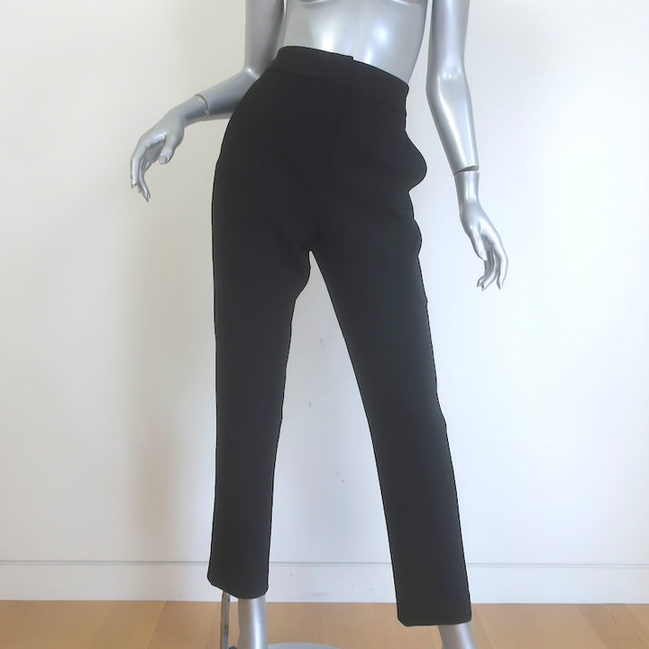 Veronica Beard Renzo Clean Waistband Slim Leg Pants 