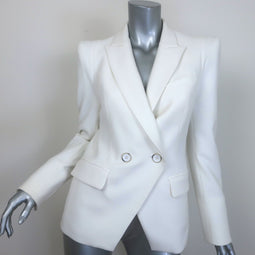 Veronica Beard Thaddeus Dickey Jacket Cream Size 2 