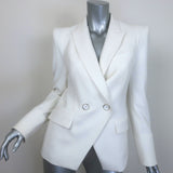 Veronica Beard Thaddeus Dickey Jacket Cream Size 2 