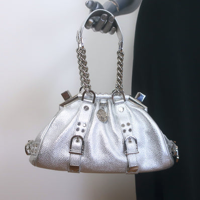 Versace Small Madonna Chain-Strap Frame Bag