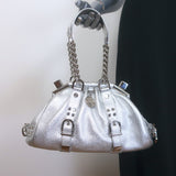 Versace Small Madonna Chain-Strap Frame Bag