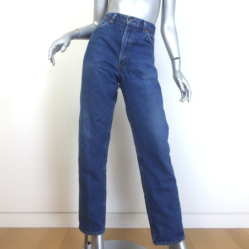 Vintage Levi's 505 Orange Tab Straight Leg Jeans 34x32