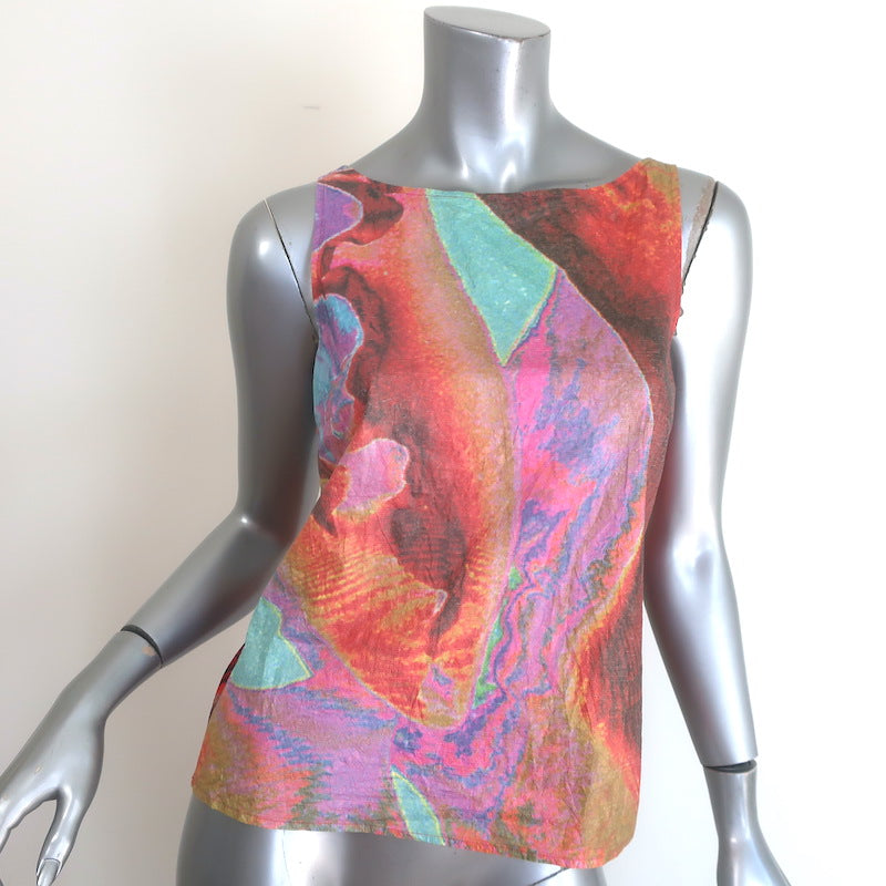 Vintage Vivienne Tam Printed Tank Top 