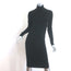 Wolford Aurora Turtleneck Dress Black Stretch Jersey Size Small