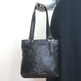 Yves Saint Laurent Kahala Studded Logo Tote 