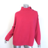 Yves Salomon Buttoned Turtleneck Sweater