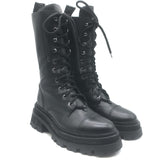 Zadig & Voltaire Ride Lace-Up High Combat Boots 