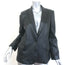 Zadig & Voltaire Victor Leather Blazer Black Size Large One-Button Jacket