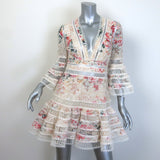 Zimmermann Laelia Diamond Flutter Mini Dress