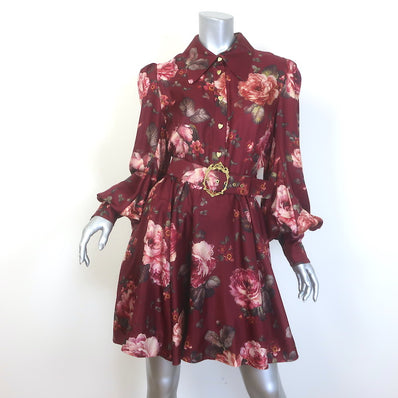 Zimmermann Luminosity Belted Shirt Dress 