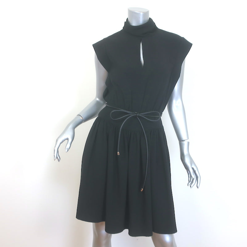 Zimmermann Roll Collar Belted Mini Dress