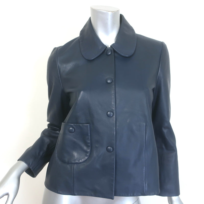 ba&amp;sh Milos Leather Jacket