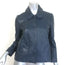ba&sh Milos Leather Jacket Navy Size Small NEW